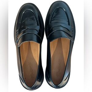 Madewell Classic Black Loafers